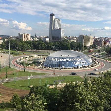 Apartament Panorama Spodek Leilighet Katowice Eksteriør bilde