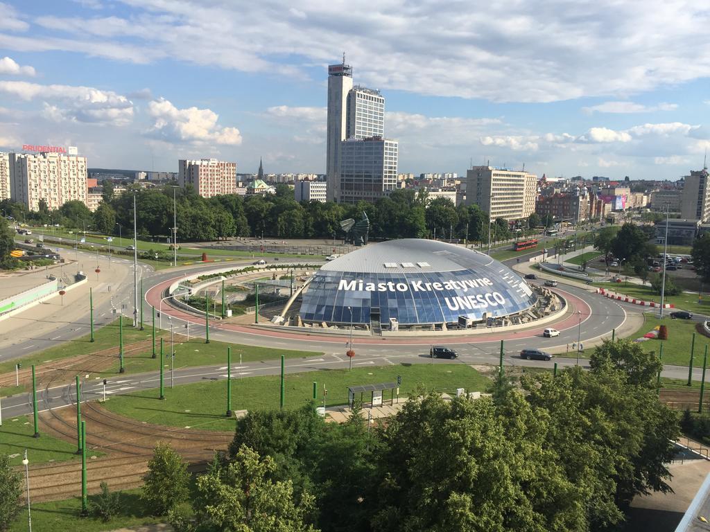 Apartament Panorama Spodek Leilighet Katowice Eksteriør bilde